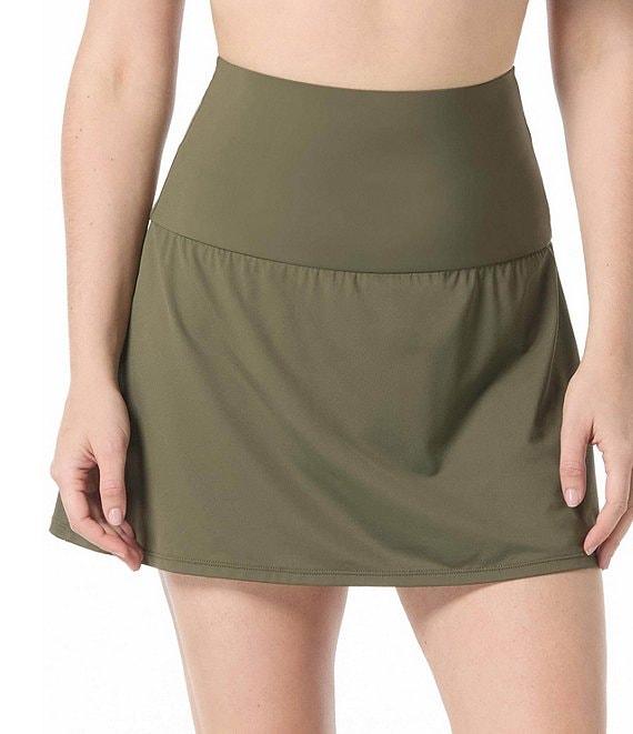 Coco Reef Solid Soar High Waist Skirted Swim Bottom Product Image