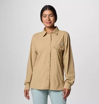 Columbia Womens PFG Wild Cast Long Sleeve Shirt- Product Image