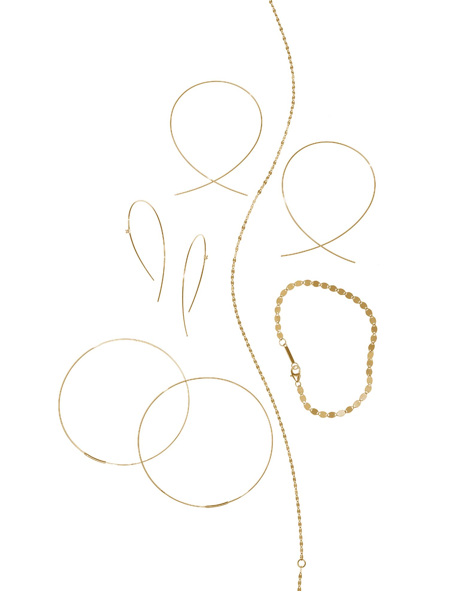 Womens 14K Yellow Gold Nude Chain Bracelet Product Image