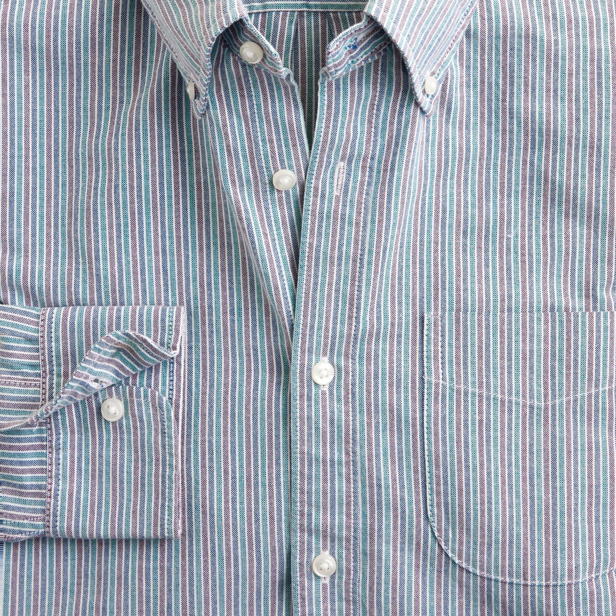 Broken-in organic cotton oxford shirt Product Image