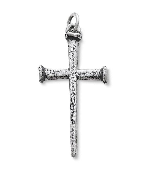 James Avery Large Nail Head Cross Pendant Charm Product Image