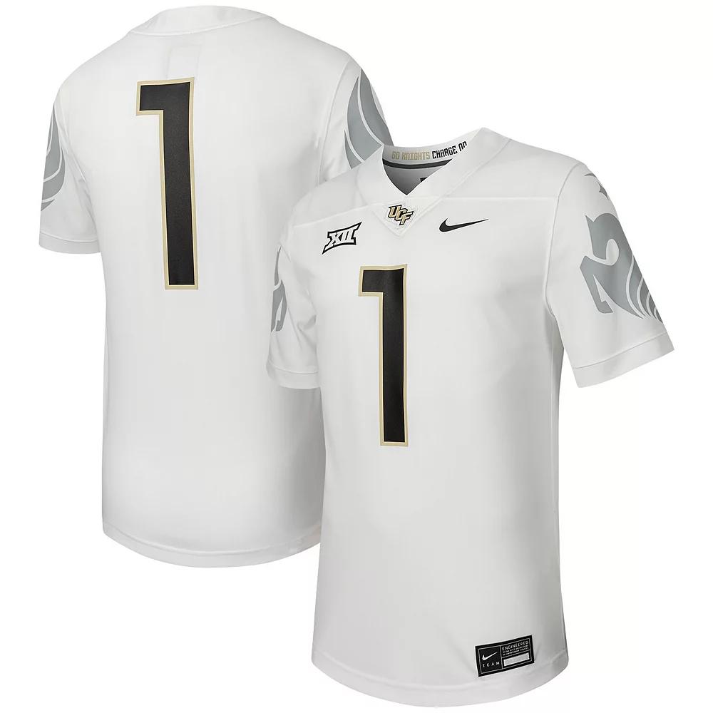Men's Nike #1 White UCF Knights Untouchable Replica Football Jersey,  Product Image