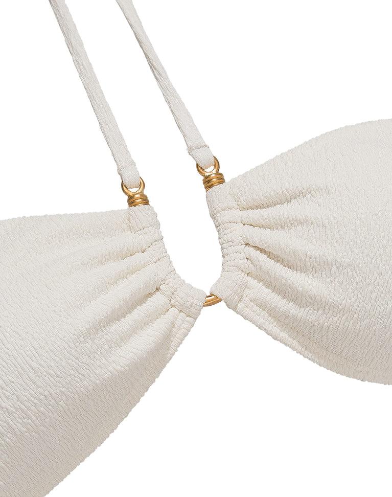 Firenze Callie Bandeau Top - White Product Image