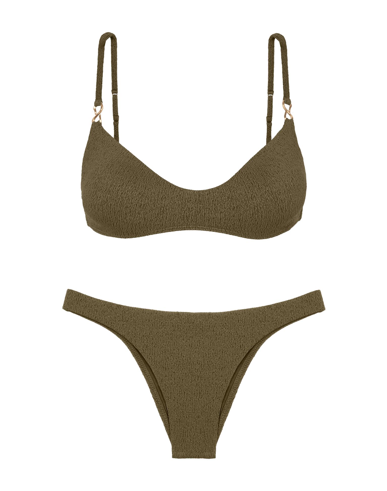 Firenze Solaro Vivian Top - Evergreen Product Image