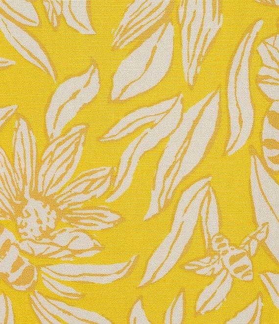 Lilly Pulitzer Eleanora Honeycomb Hideaway Print Boat Neck Sleeveless Shift Romper Product Image