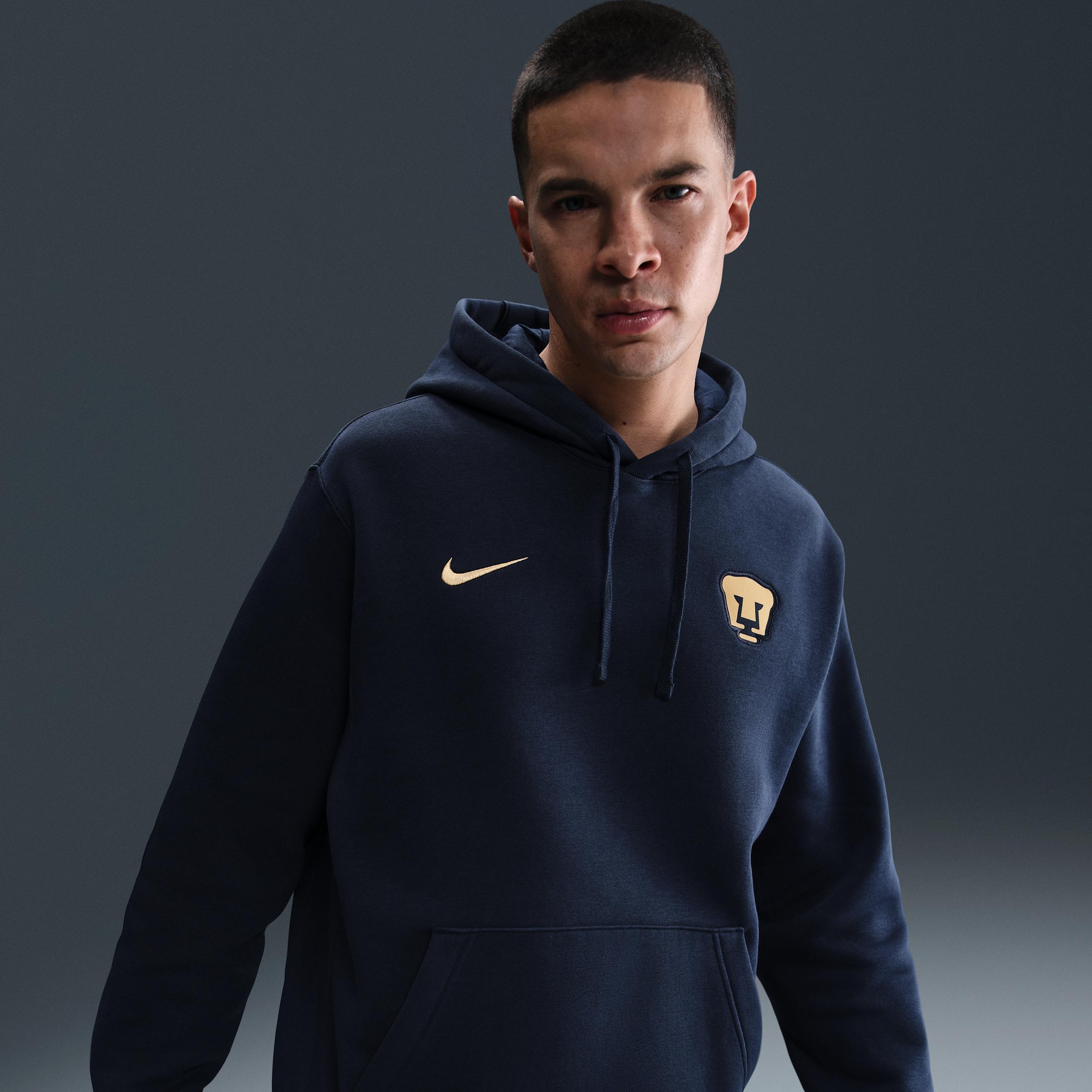 Pumas UNAM Club Men's Nike Soccer Pullover Hoodie Product Image