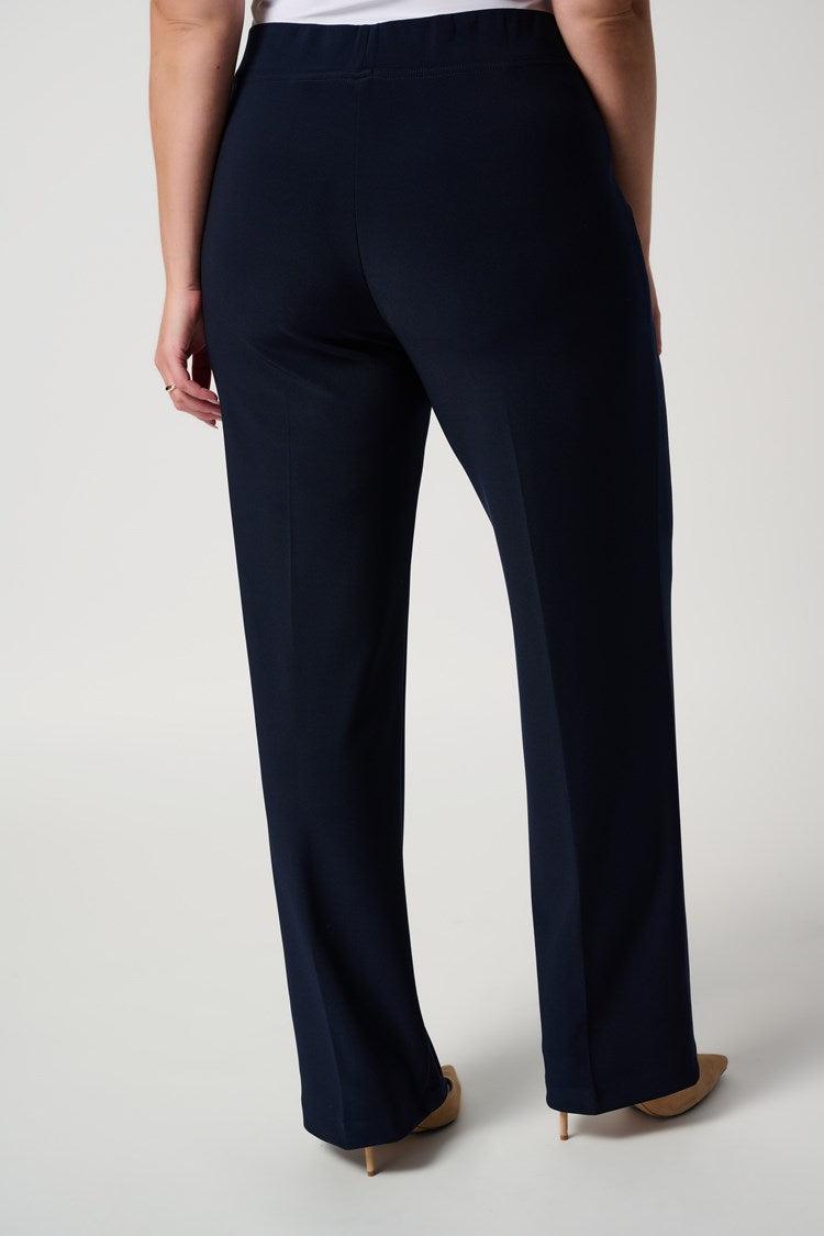 Classic Wide Leg Pant - Midnight Blue Product Image