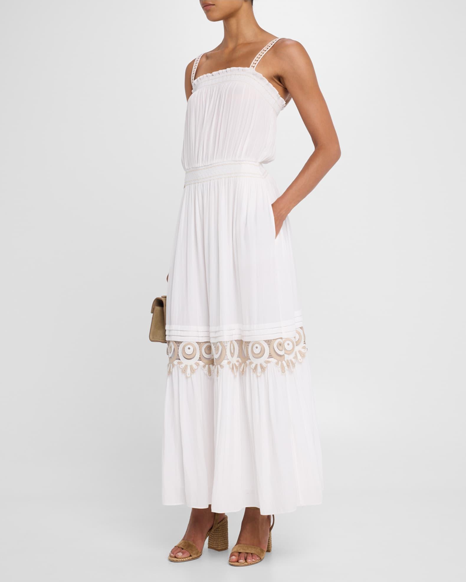 Catalina Pleated Maxi Dress Product Image