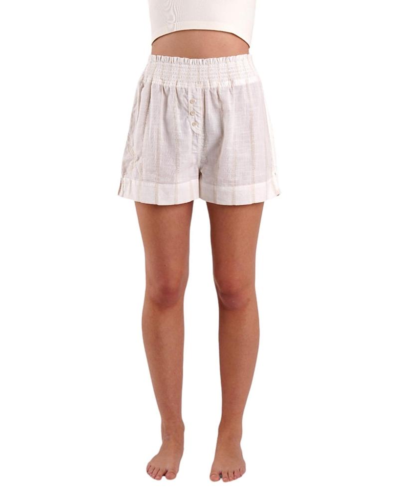 Peachaus Womens Lomandra Ethical-Cotton Pajama Shorts Product Image
