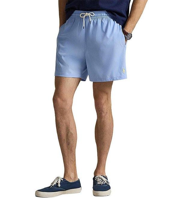 Polo Ralph Lauren Big & Tall Traveler 6.5#double; Inseam and 7.5#double; Inseam Swim Trunks Product Image