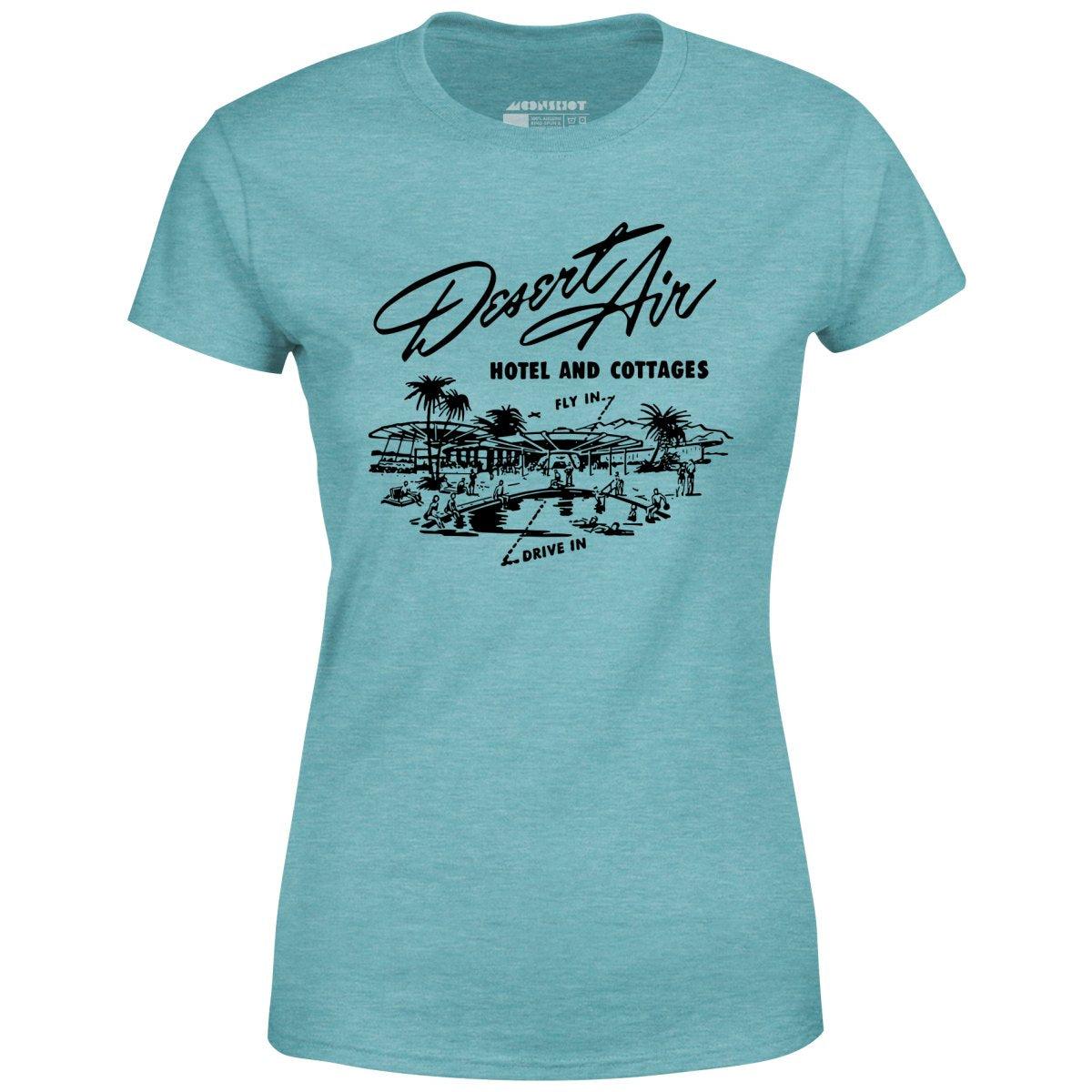 Desert Air Hotel & Cottages v2 - Vintage Palm Springs, CA - Women's T-Shirt Female Product Image