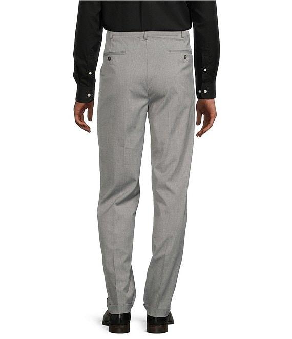 Roundtree & Yorke travelSMART Classic Fit Herringbone Ultimate Comfort Dress Pants Product Image
