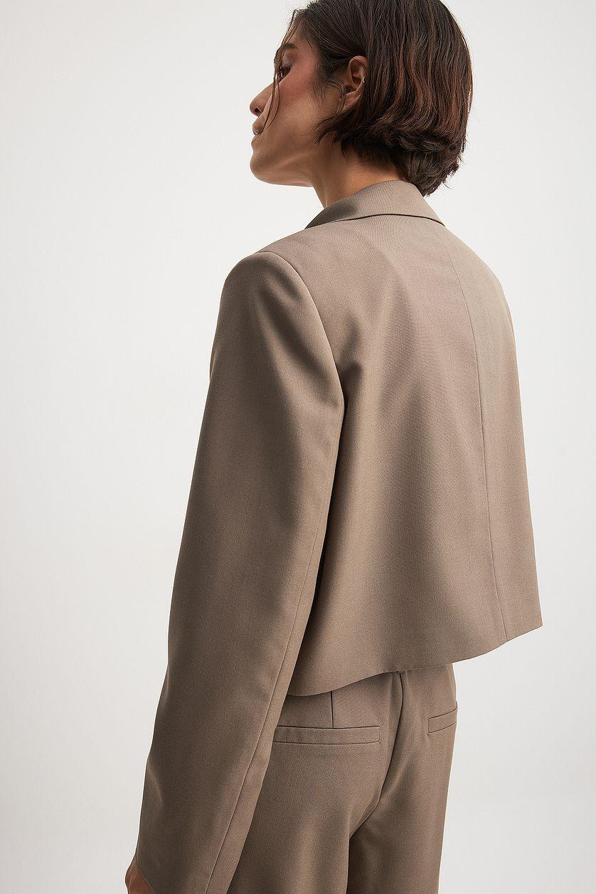 Oversized Short Blazer Product Image