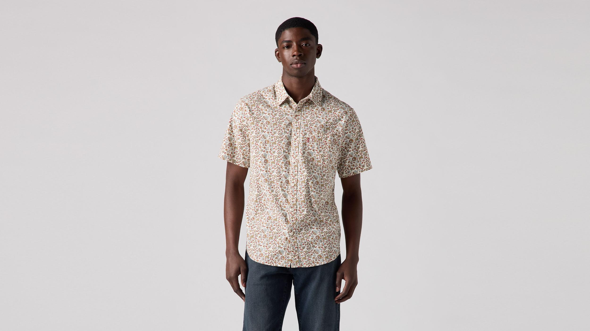 Short Sleeve Classic One Pocket Standard Fit Shirt Product Image