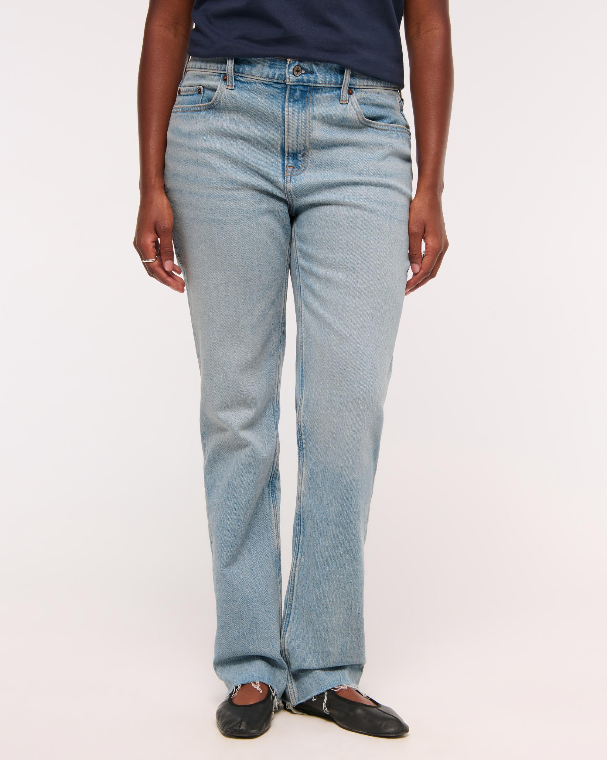 Mid Rise 90s Straight Jean Product Image