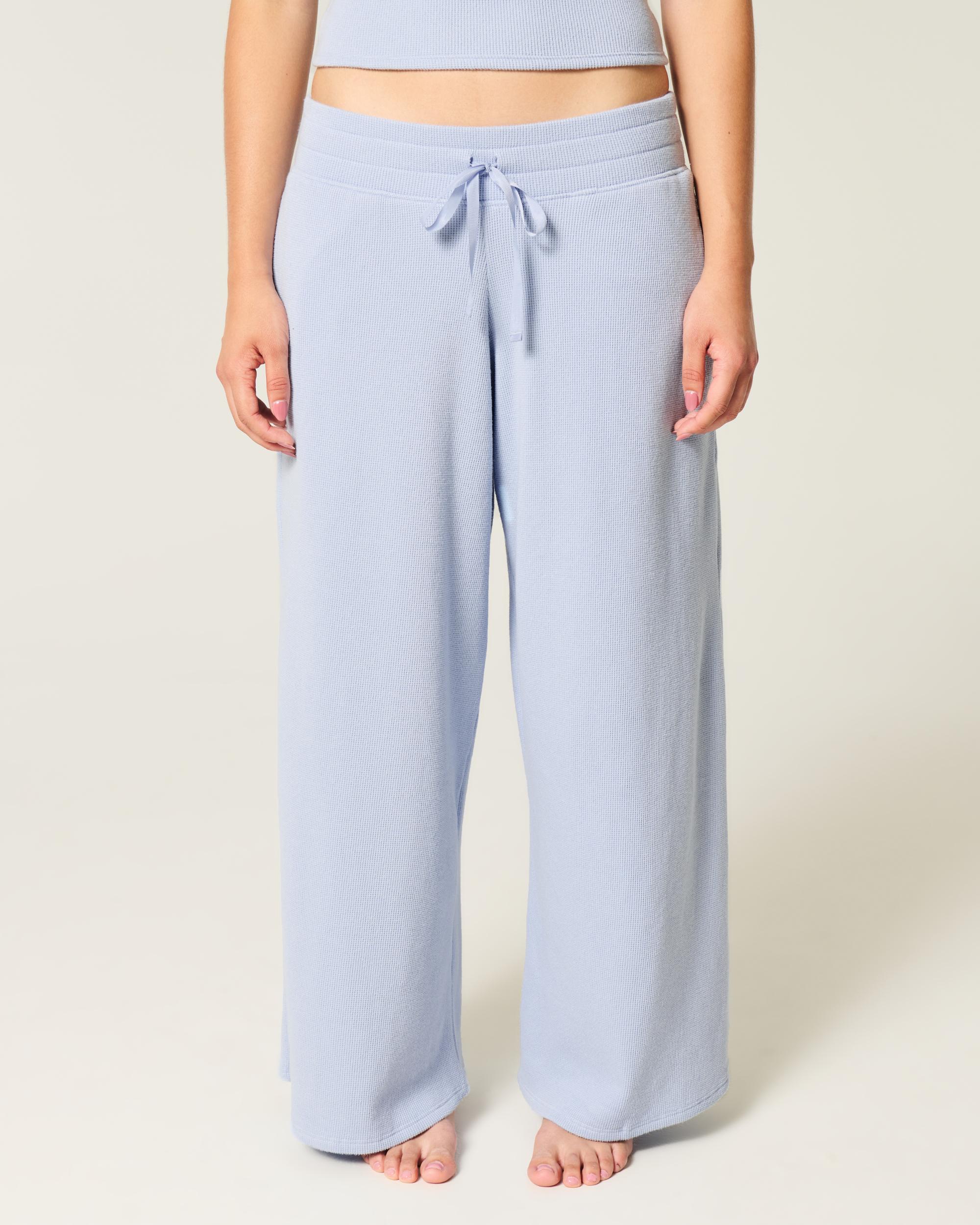 Gilly Hicks Baggy Cozy Waffle Pants Product Image