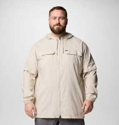 Columbia Mens Skien Valley Hooded Long Sleeve Shirt - Big- Product Image