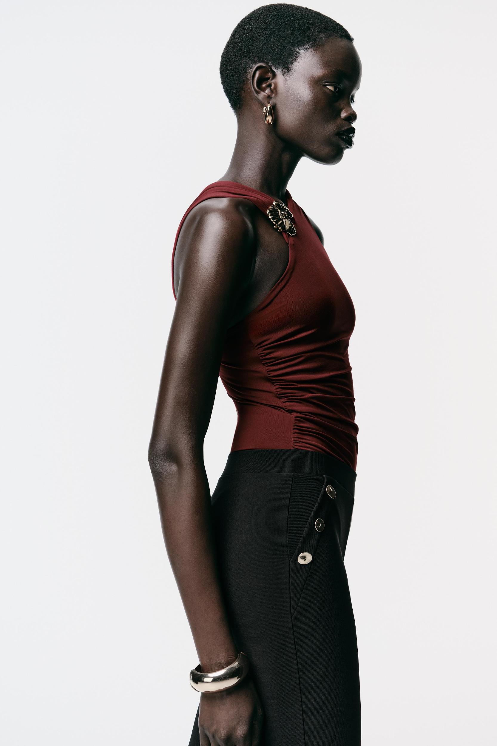 HARDWARE POLYAMIDE BODYSUIT Product Image