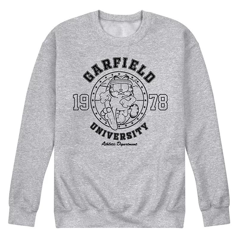 Men's Garfield Athletic Dept. Running Fleece Sweatshirt,  Product Image