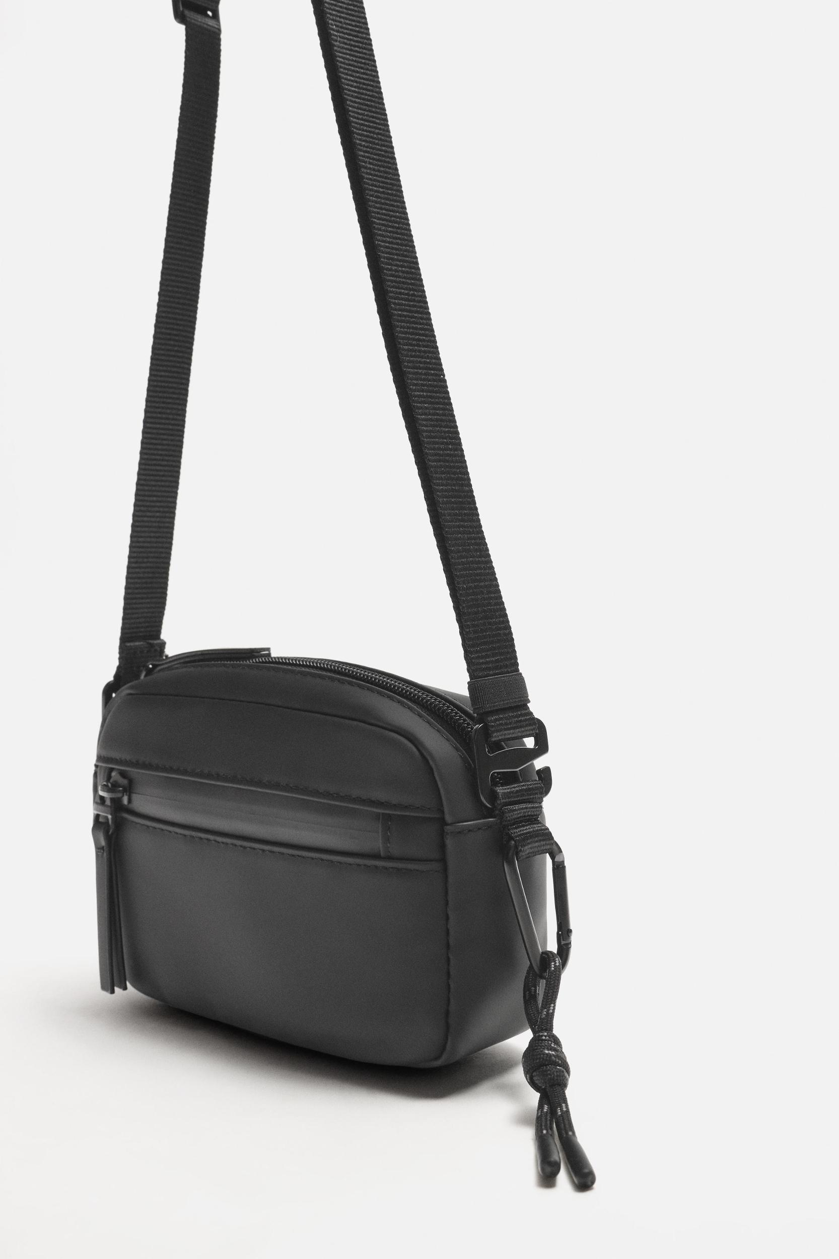 RUBBERIZED CROSSBODY BAG Product Image