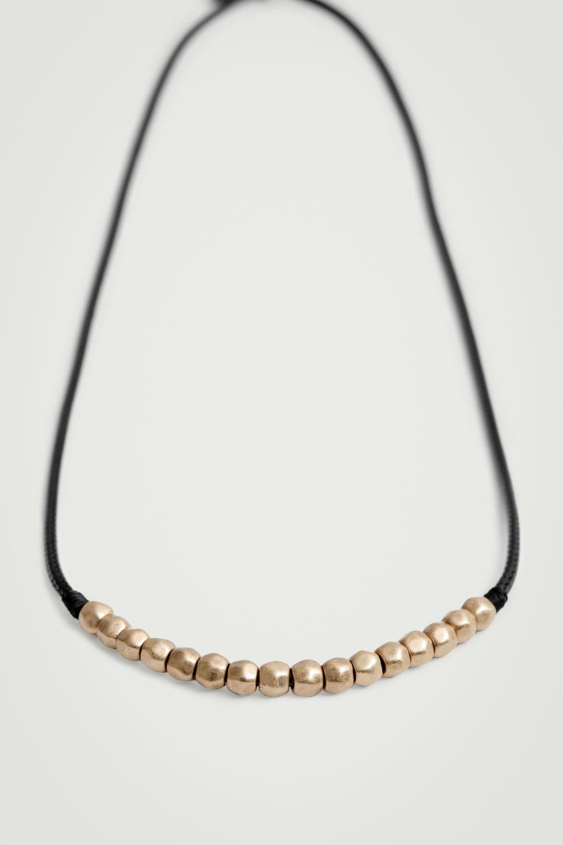 BEADED CORD NECKLACE Product Image