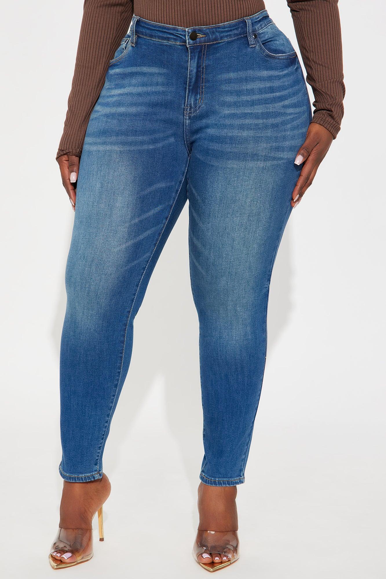 Unforgettable Fit Mid Rise Skinny Jeans - Vintage Wash Female Product Image