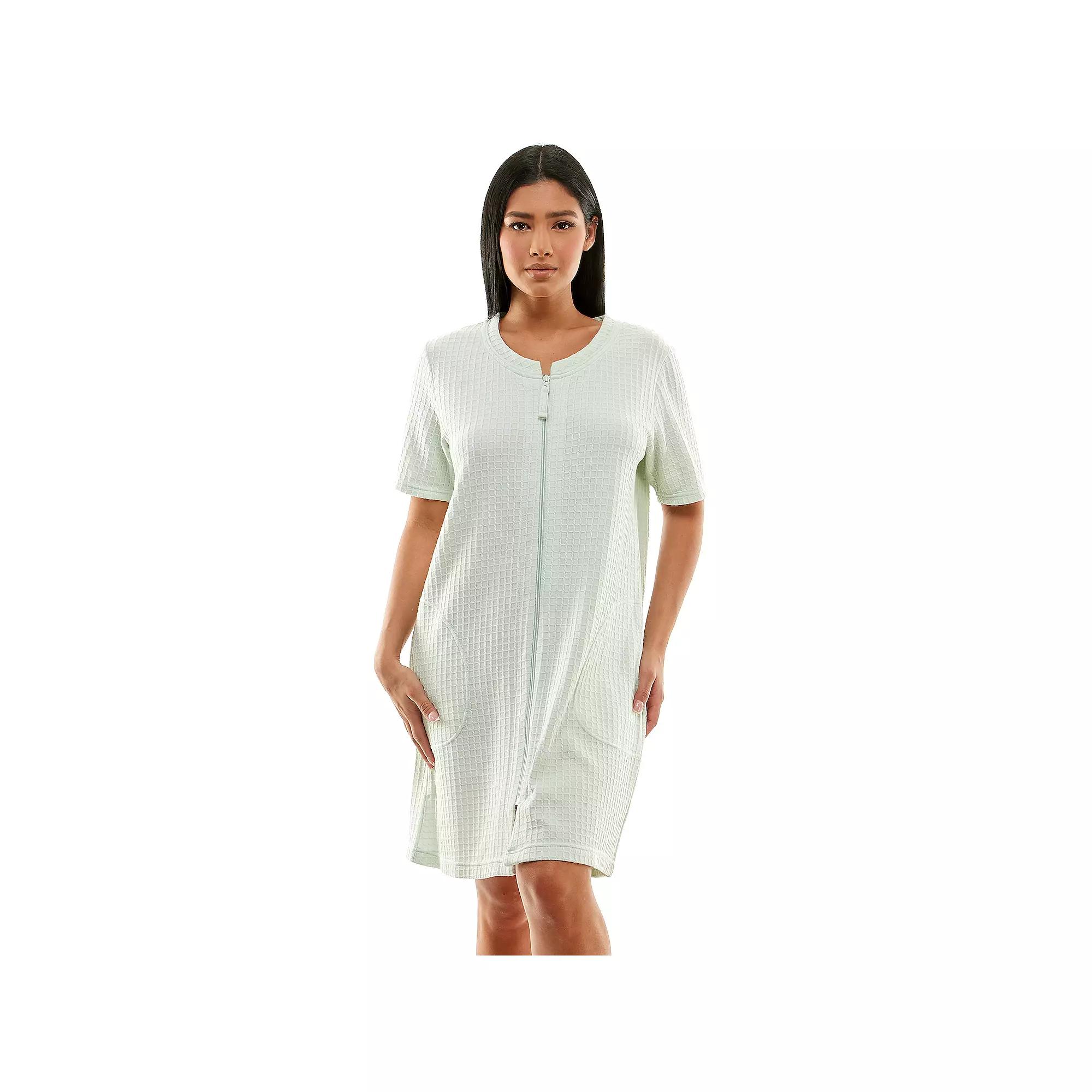 Women's Croft & Barrow® Zip Front Robe,  Product Image