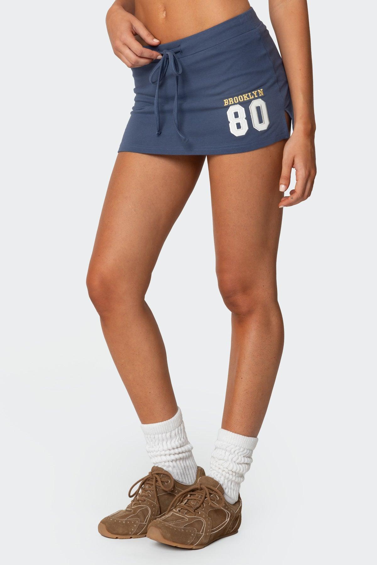 Brooklyn Embroidered Micro Skort Product Image