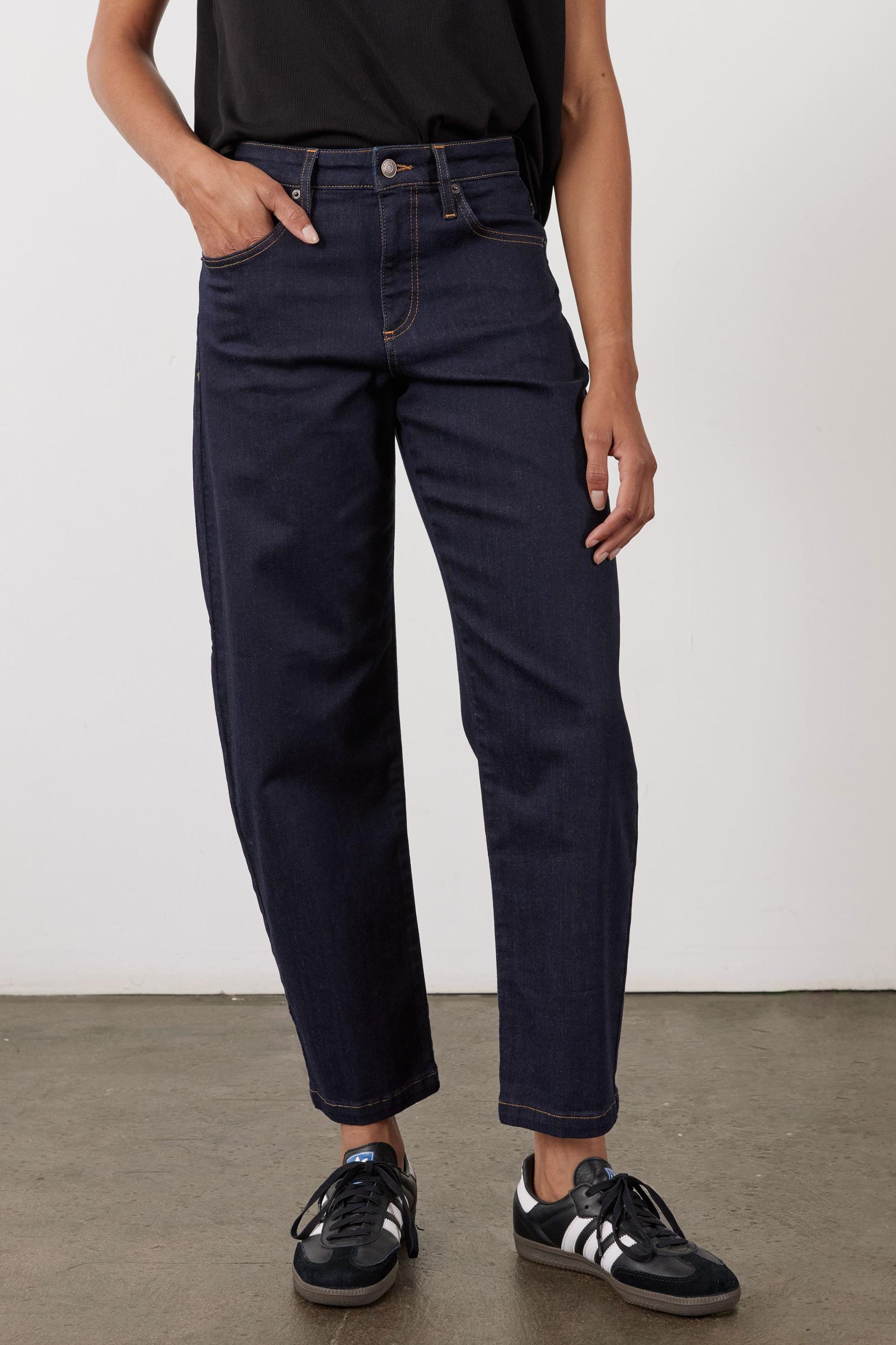 The Classic Barrel Leg Jeans Product Image