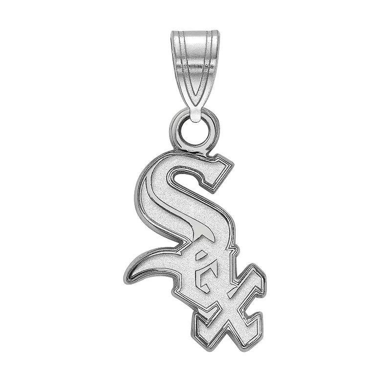 LogoArt Sterling Silver Chicago White Sox Small Pendant, Women's, Size: 13MM, Gold Tone Product Image