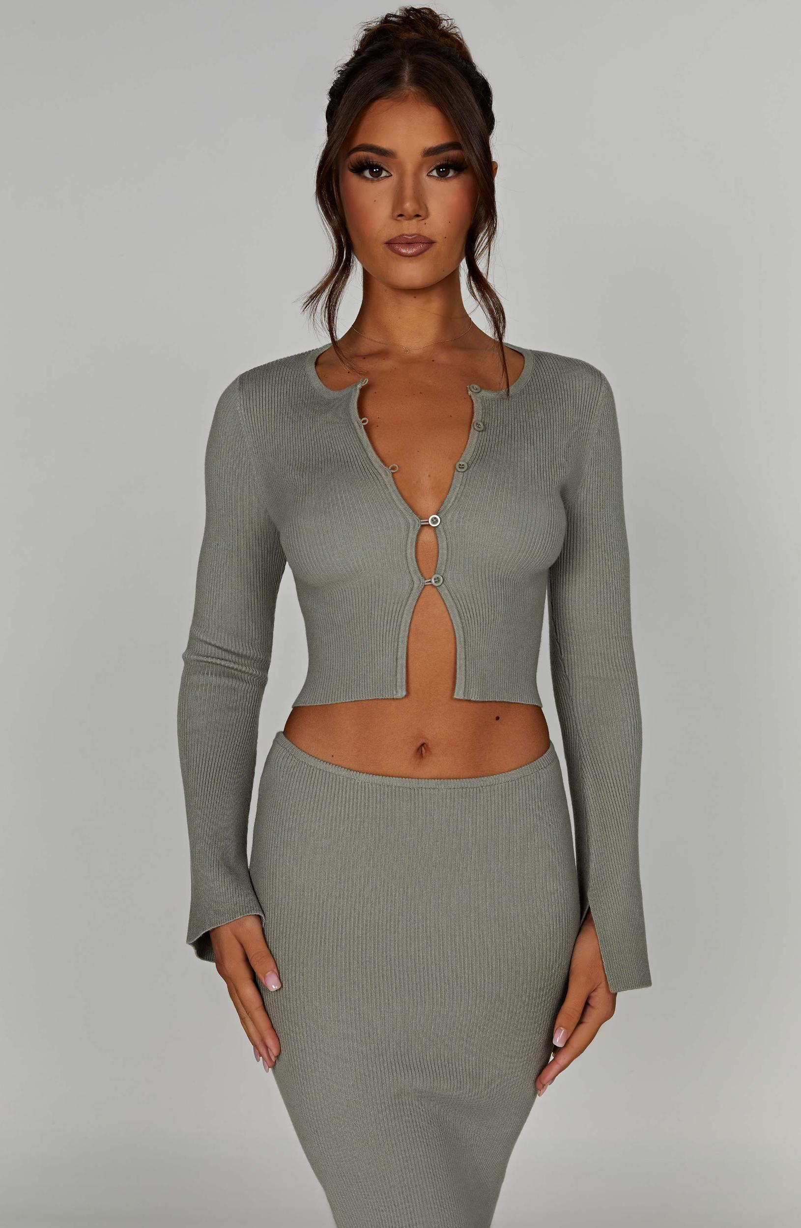 Elia Top - Khaki Product Image