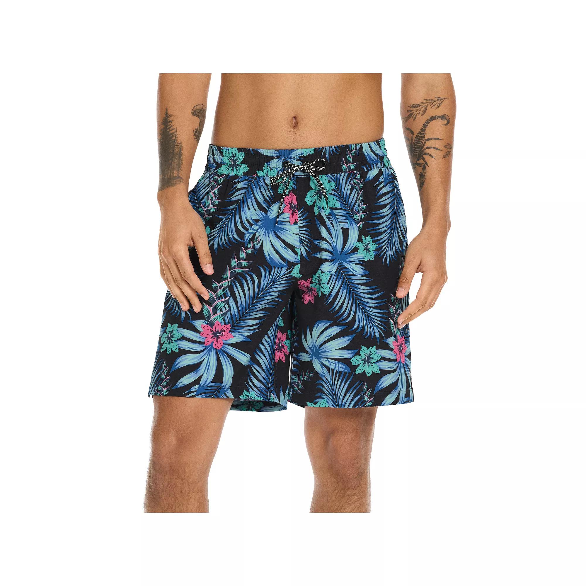 Men's Hurley 7.5" Printed Swim Trunks,  Product Image