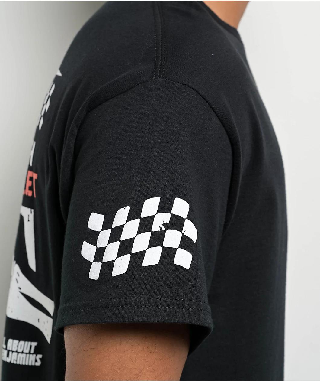 CboysTV Bad Wallet Black T-Shirt Product Image