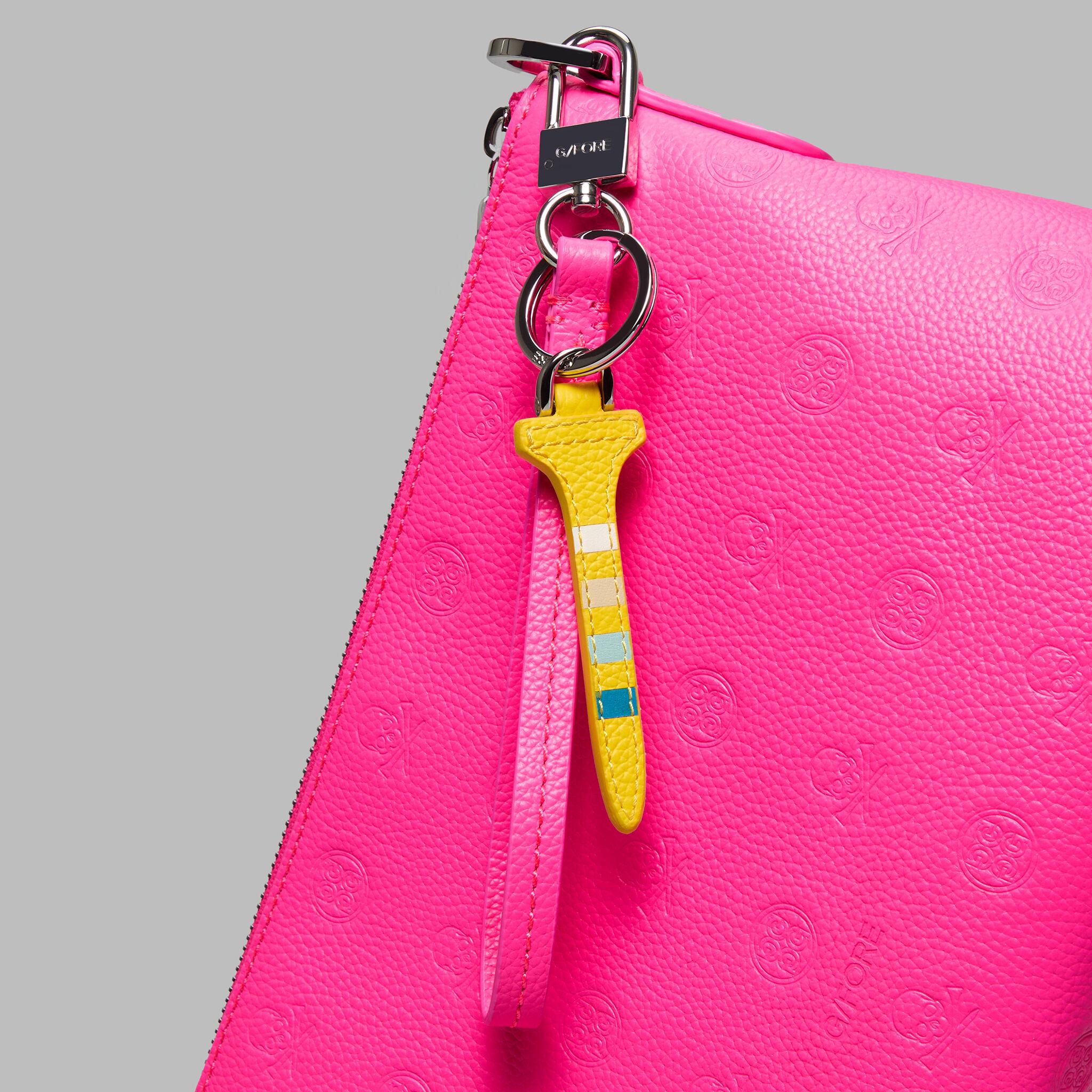 LTD RELEASE EMBOSSED SKULL & TEES LEATHER POUCH Product Image