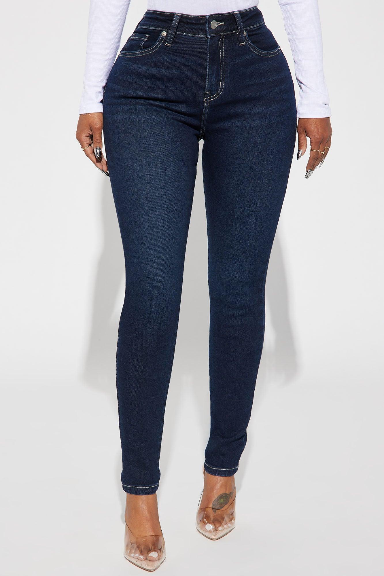 Just Right Sculpting Stretch Skinny Jeans - Dark Wash Product Image