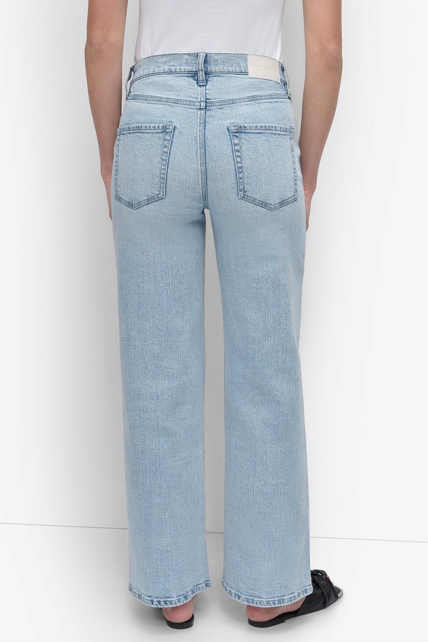 HIGH-RISE TAILORED STRAIGHT LEG JEAN Product Image