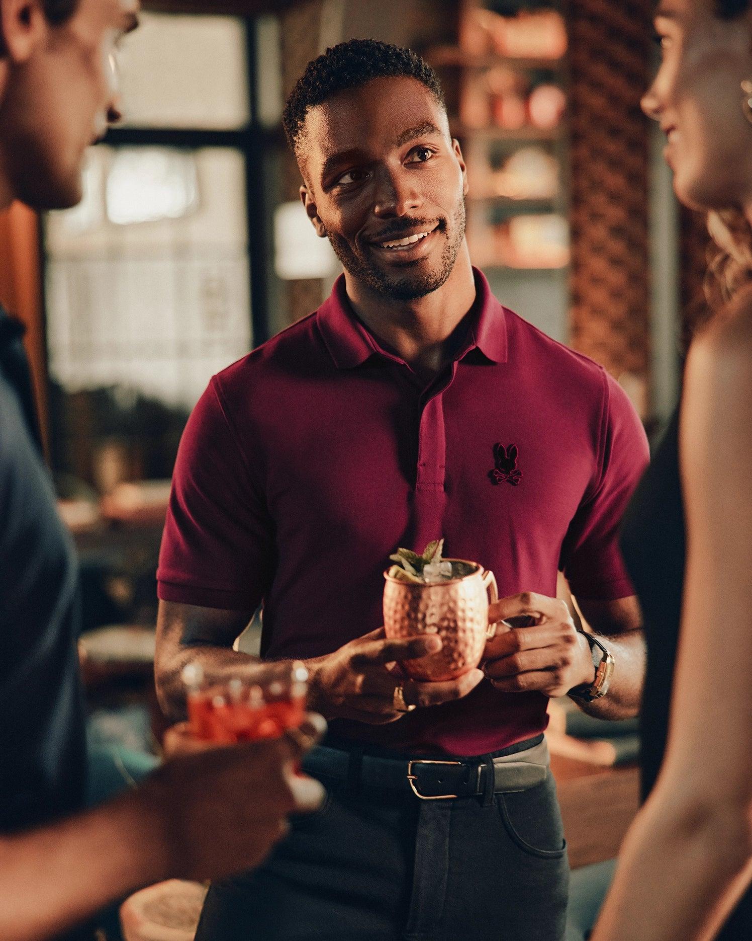 MENS BRANSON PIQUE POLO - B6K108E200 Product Image