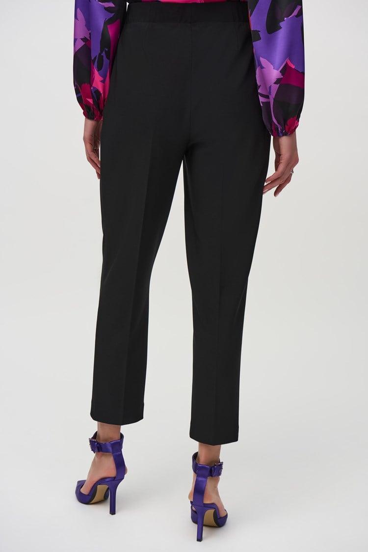 Silky Knit Crop Pull-On Pants Product Image