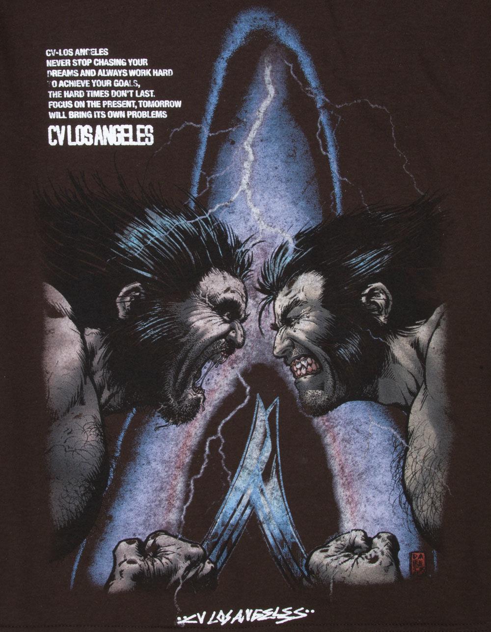 CVLA x Wolverine Duel Mens Tee - BROWN Product Image