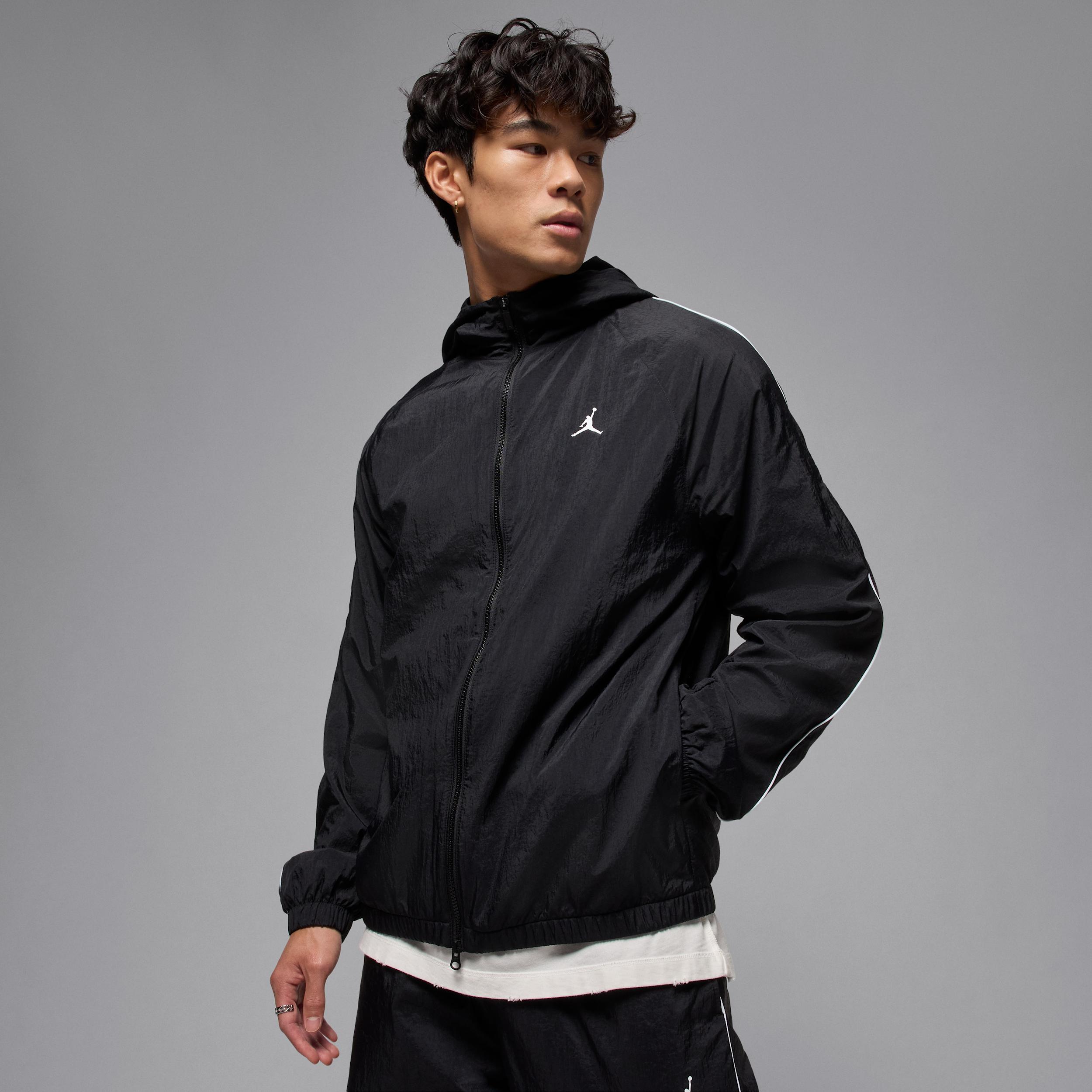 Mens Jordan Sport Classic Hooded Jacket | IB2241-010 Product Image