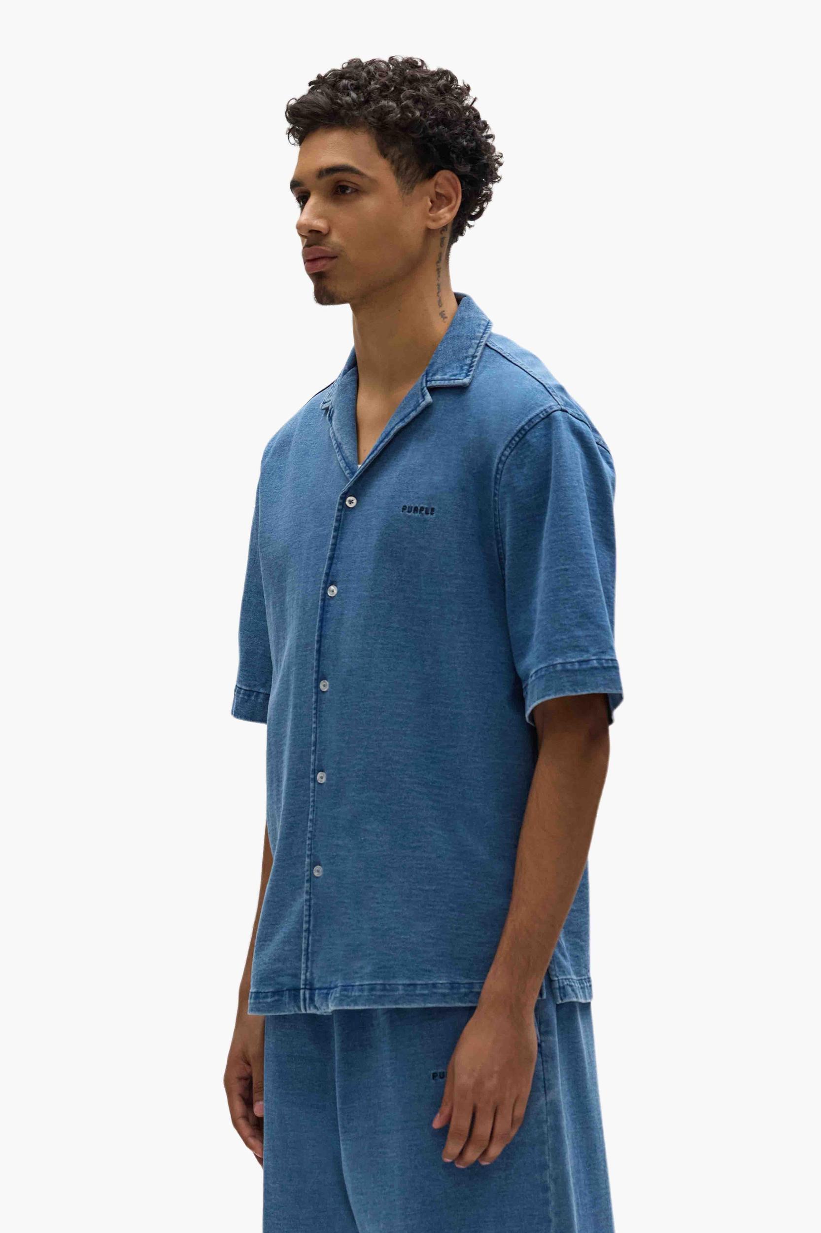 Knit Camp Shirt Male Product Image