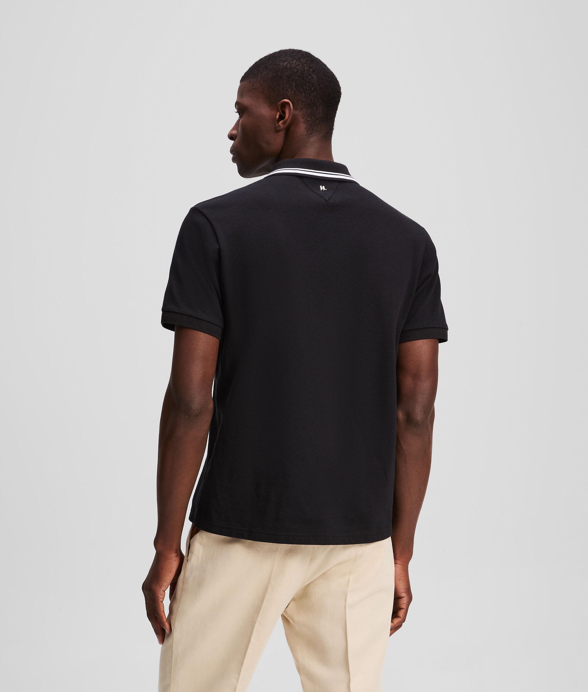 CONTRAST PIPING POLO SHIRT Product Image