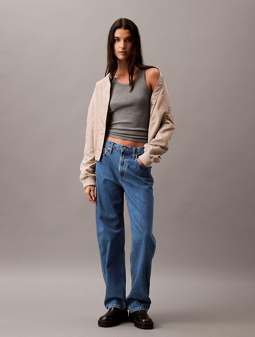 Cotton Contour Rib Tank Product Image