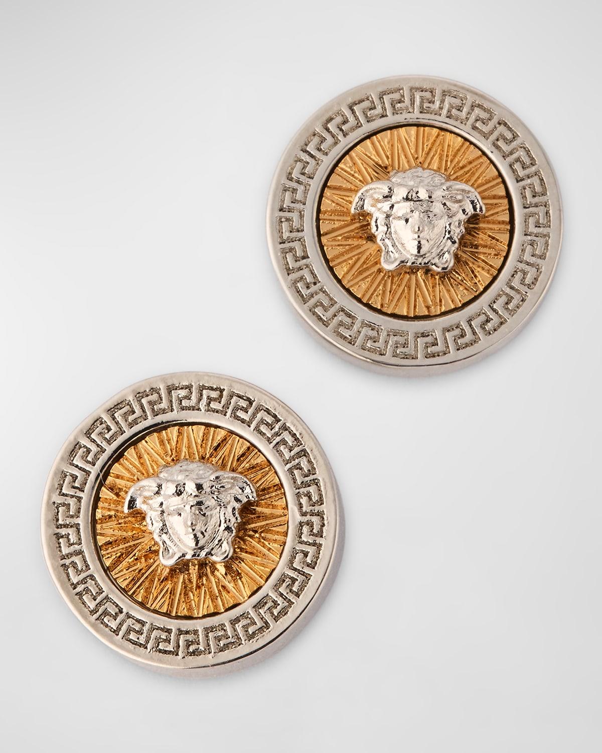 Mens Medusa Earrings Product Image