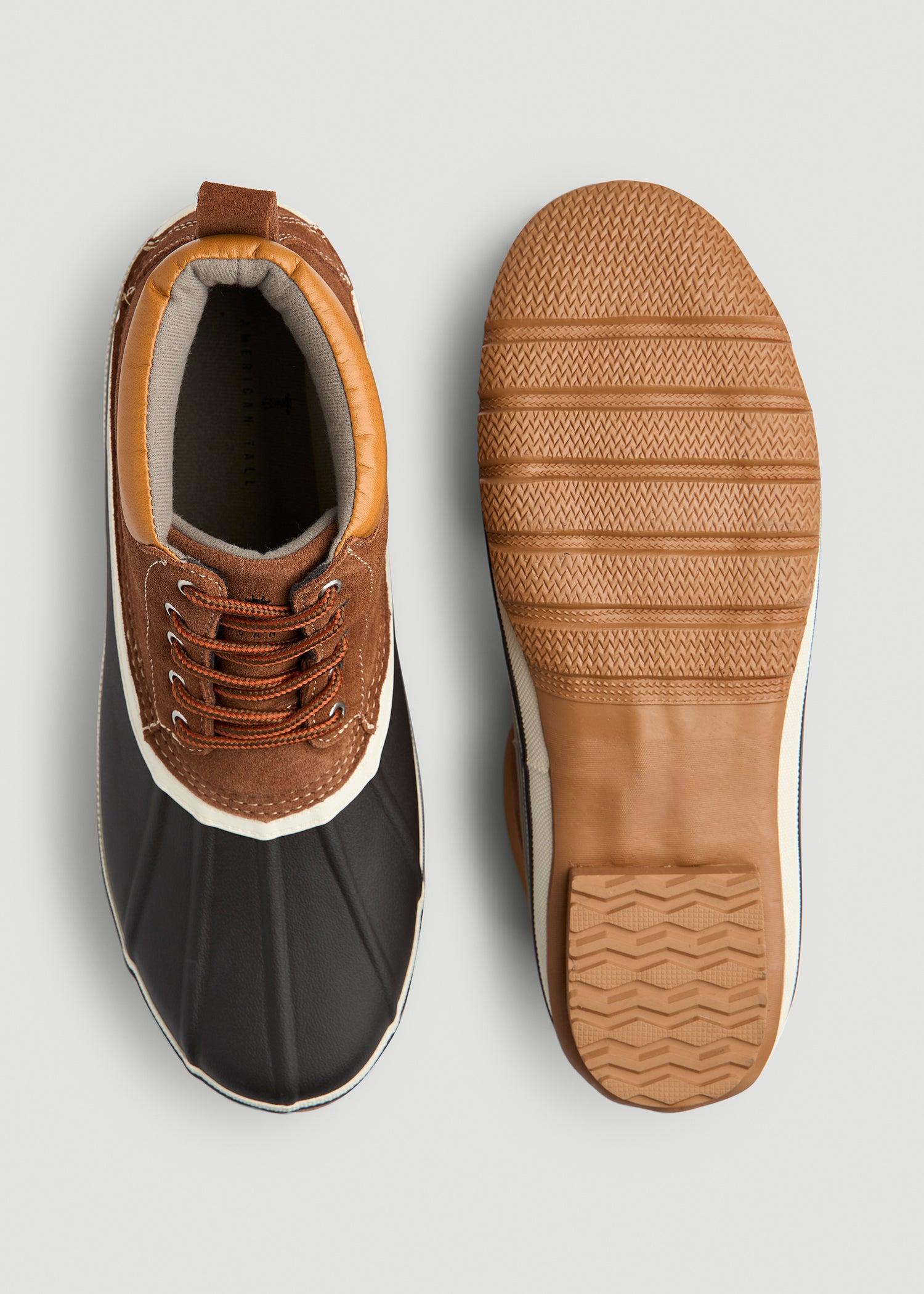 Duck Boots for Tall Men in Tan Male Product Image