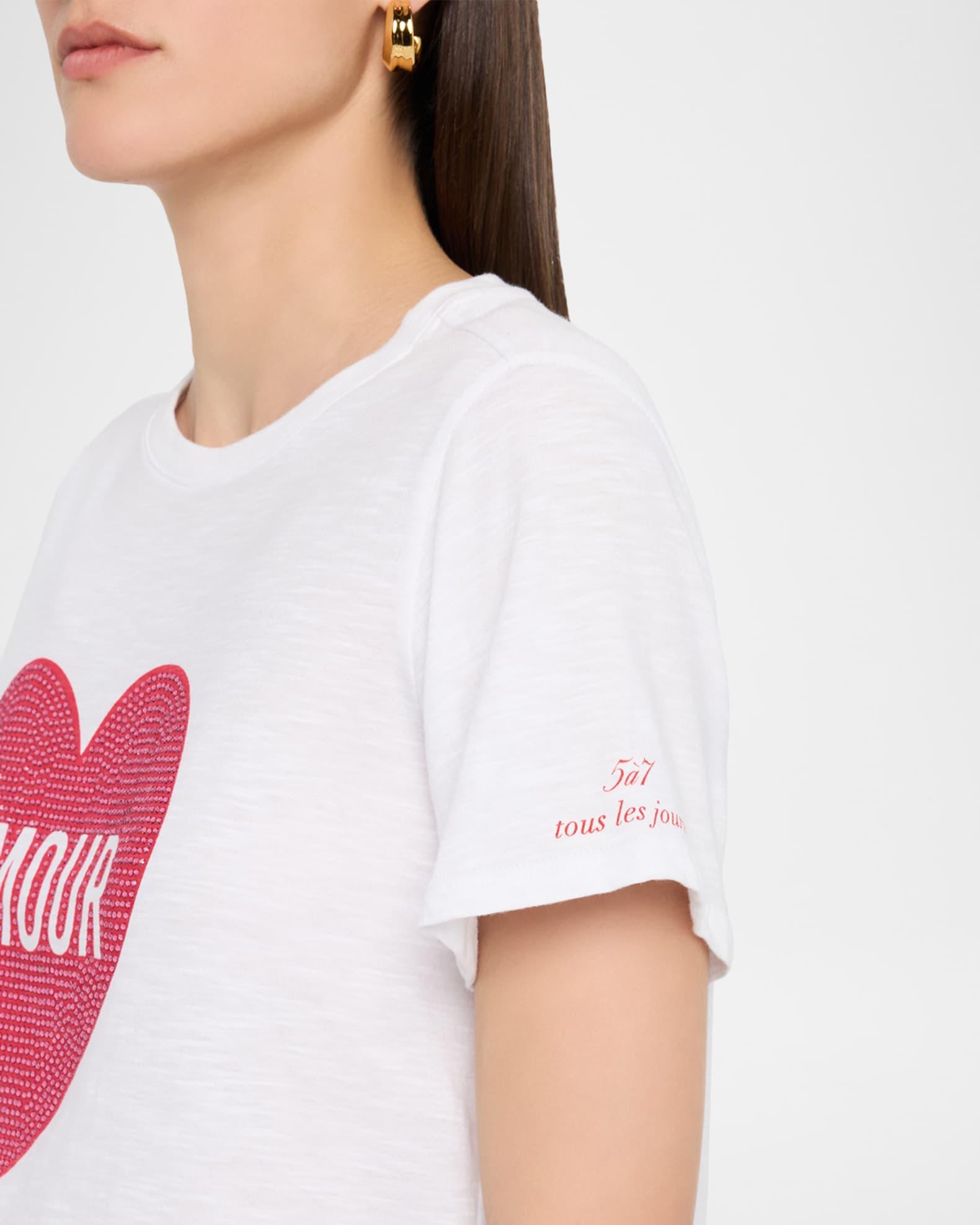 Crewneck Amour Heart Tee Product Image