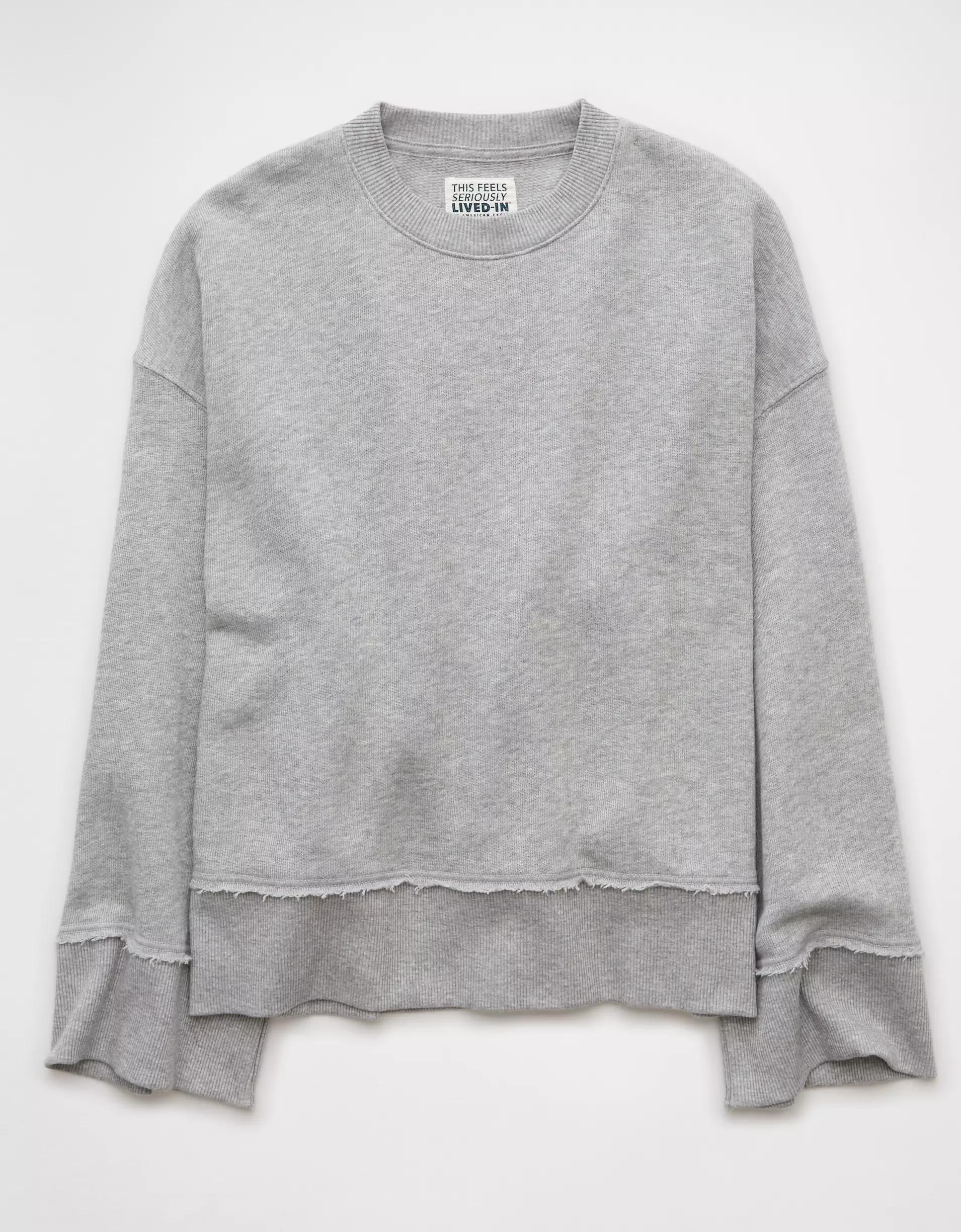 AE Relaxed Wide Sleeve Sweatshirt Product Image