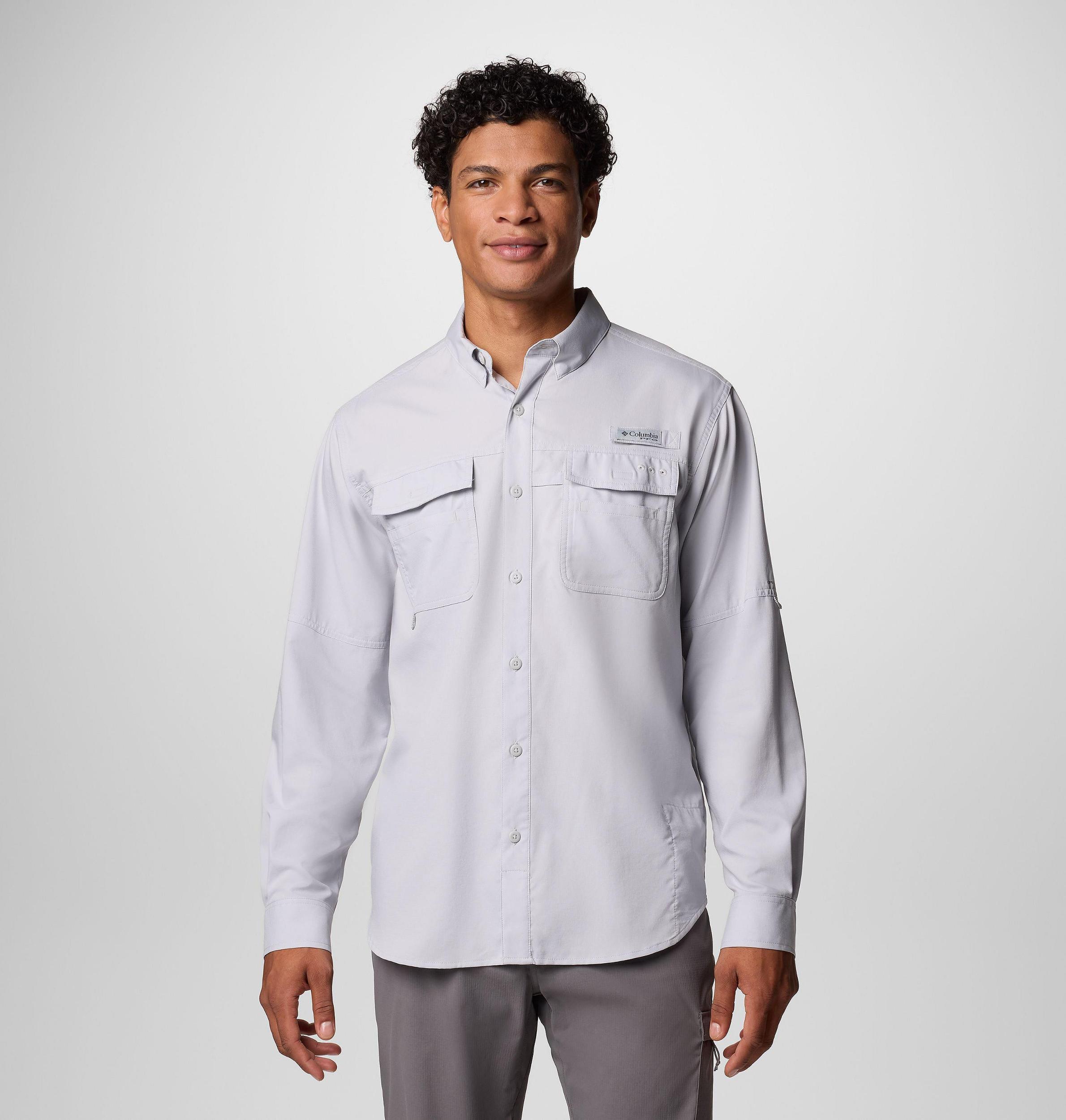 Columbia Mens PFG Blood and Guts V Long Sleeve Shirt- Product Image