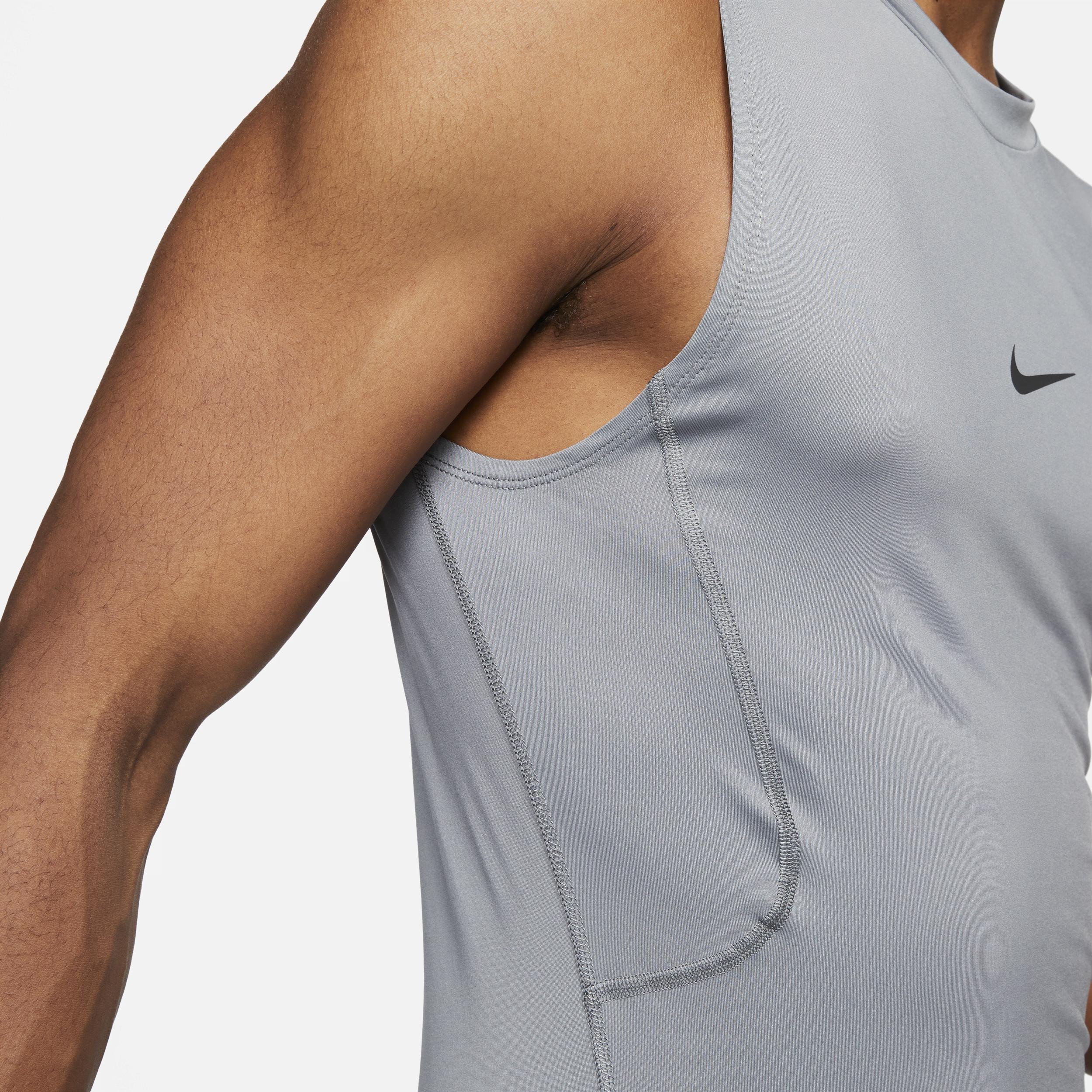 Mens Nike Pro Dri-FIT Tight Sleeveless Fitness Top | FB7914-084 Product Image