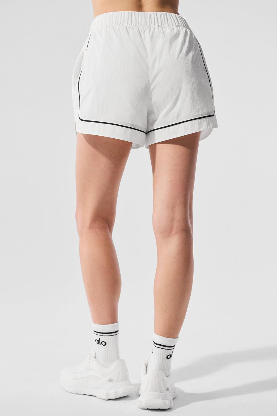 Motivate Track Short - White/Black Product Image
